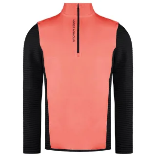 Under Armour Storm Evolution Daytona Herren Schwarz/Rot -Hybrid -Golfpullover