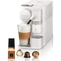 NESPRESSO Kapselmaschine Lattissima One EN510.W von DeLonghi, White, inkl. Willkommenspaket mit 7 Kapseln