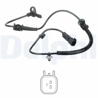 Delphi ABS-Sensor hinten Opel Insignia A