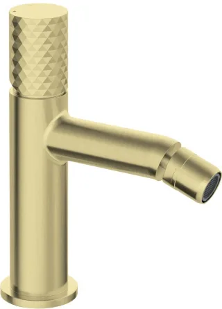 Neuesbad Serie 600 Hexa Bidetarmatur ohne Ablaufgarnitur, gold gebürstet NB1DEBHS_R30M1