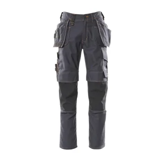 MASCOT Almada Hose mit Hängetaschen YOUNG Schwarzblau 43 - 06231-010-010-82C43