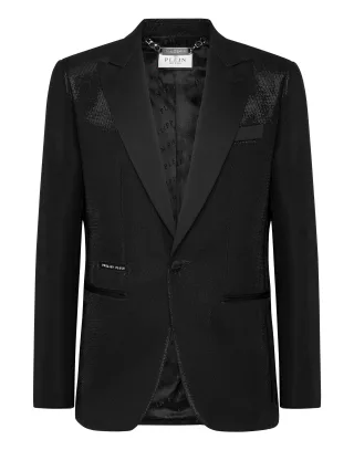 Einknopf-Blazer Slim Fit