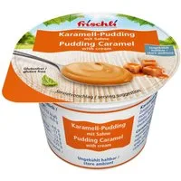 frischli Süßigkeit, Frischli Karamell Pudding mit Sahne für vegetarier geeignet 85g