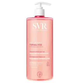 SVR Topialyse 1000ml Beruhigendes Reinigungs-Gel für trockene, empfindliche Haut