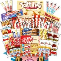 Candy & Bar Süßigkeit Mega XXL Schokobox, 50+ Riegel, Candy & Bar®, 1 x