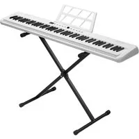 LALAHO Digitalpiano 88 Tasten E Piano halbgewichtete Tastatur Bluetooth, mit Aufnahmefunktion, Metronom & Stereolautsprechern