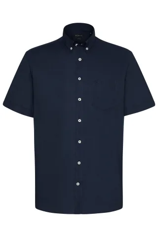 bugatti - Freizeithemd 1/2 Arm marine - Gr. - XL