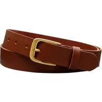 COLOGNEBELT Ledergürtel C16-SL Schlicht dennoch modern mit Dornschließe, MADE IN GERMANY