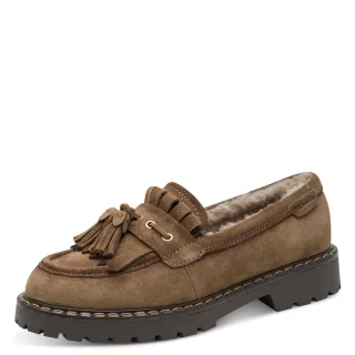 Tamaris - Da.-Slipper camel - Gr. - 37