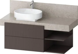 Duravit Balcoon Konsolen-Waschtischunterschrank 1200 H522 ohne Fach 2 R BA50450JGIG0000