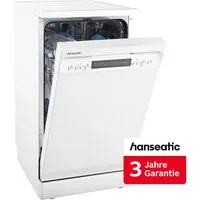 Hanseatic Standgeschirrspüler HG4585D107636QW, 10 Maßgedecke, inkl. 3 Jahre Herstellergarantie