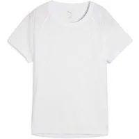PUMA Laufshirt W RUN VELOCITY TEE (TRI-BLEND) ergonomische Schnittführung, reguläre Passform, mit Flatlock-Nähten