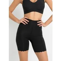 bonprix Lange Unterhose in Radler-Länge, mit Shaping Effekt, gewellter Lasercut Saum