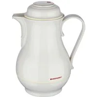 ROTPUNKT Isolierkanne 1,2 Liter I Glaseinsatz I premium Thermokanne I 24 Std heiß, (Thermoflasche, Kaffeekanne I Teekanne), Langanhaltende Isolierung