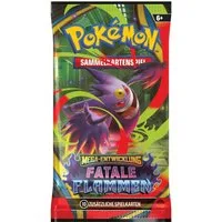 The Pokémon Company International Sammelkarte Pokemon Fatale Flammen Booster deutsch
