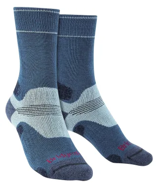 Bridgedale - Womens Wandern Midweight Merino Socken - Blau / Himmel