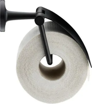 Duravit Starck T Papierrollenhalter Schwarz Matt 125x83x131 mm - 0099404600 0099404600