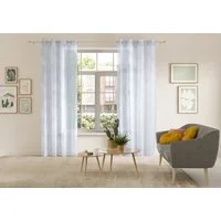 OTTO home Gardine BELEM (1 St), Ösen, transparent, Polyester, 1 Schal, Polyester, Kreise