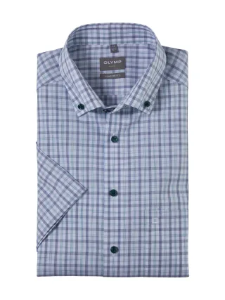 OLYMP - Businesshemd : Comfort Fit blau - Gr. - 41