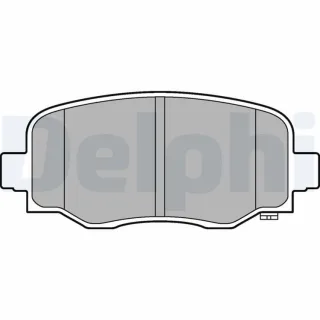 Delphi Bremsbel?ge hinten Jeep Cherokee
