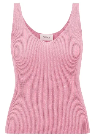 CARTOON - Strick-Top lilas - Gr. - 42