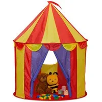 relaxdays Spielzelt Zirkus Kind