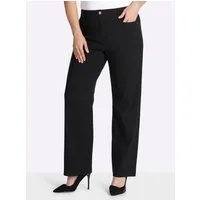 Sheego Jerseyhose Hose lang normal