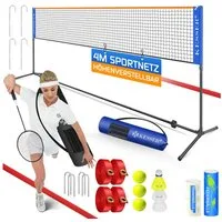 KESSER Badmintonnetz, Badmintonnetz, Tennisnetz 300cm 400cm 500 cm Federball