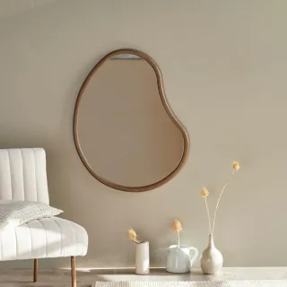 Spiegel Dim aus Mindiholz 85 x 65