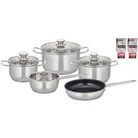 Elo Topf-Set Elo Therm Topfset 5-teilig, Edelstahl (Set, 8-tlg), Volumenskala