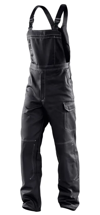 KÜBLER ORGANIQ Latzhose schwarz 66 - 3248 1414-99-66