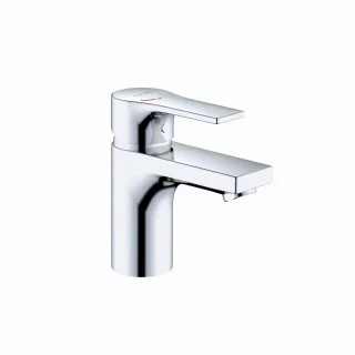 Kludi ZENTA SL Waschtischarmatur 75mm 3,8 l EcoPlus o. Ablaufgarnitur chrom, 483890565WR4 483890565WR4