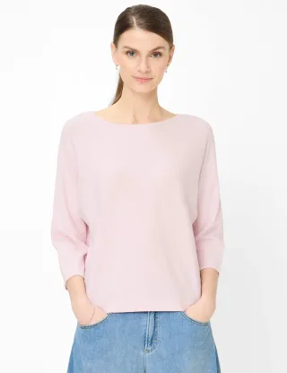 Brax Damen Pullover Style EMMA dusty rose, Rosa, Gr. 40