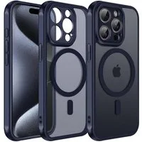 CoolGadget Handyhülle für Apple iPhone 15 Pro Max 6,7 Zoll, Kamera Schutz Hülle Silikon Hard Case Schutzhülle für Magsafe Zubehör