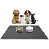 Sanozoo Napfunterlage Öko-Tex & Made in Germany, 2-St., für Hunde & Katzen in Eckig, Rund, Halbrund oder Eckrund