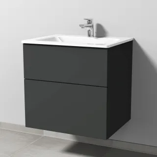 Sanipa 3way Glas-Set Glas-Waschtisch und Unterbau (SP201) 582x600x487 SP2011B