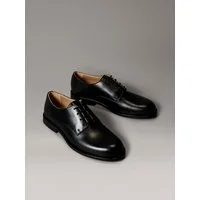 Calvin Klein ESS RUBBER DERBY LTH Schnürschuh Anzugschuh, Business-Schnürer, Klassik-Schnürschuh mit CK-Markenlogo