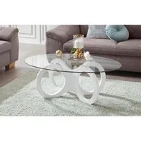 OTTO home Couchtisch Citro, in ovaler Form, elegant