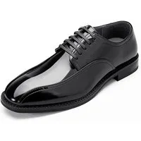 Allthemen Schnürschuh Herren Business Schnürschuhe mit Glänzende Oberfläche Elegant