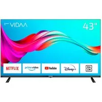 Dyon SMART 43 VX LED-Fernseher (108 cm/43 Zoll, Full HD, Smart-TV, 43" Full HD Smart TV, VIDAA OS, Triple Tuner, CI+, WLAN, Hotelmodus)