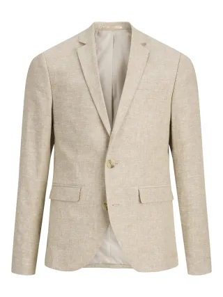 JACK&JONES - JPRRIVIERA BLAZER SN JNR Beige - Gr. - 140