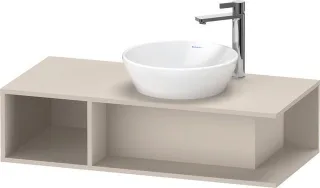 Duravit D-Neo Konsolenwaschtischunterbau wandhängend Taupe Matt 1000x480x260 mm - DE493909191 DE493909191