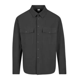Urban Classics - "Basic" Hemd für Herren (Schwarz)