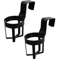 FELIXLEO Becherhalter Getränkehalter Auto Schwarz 2 Stück Becherhalter Universal Boot LKW, (1-St)