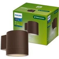 Philips LED Außen-Wandleuchte Outdoor Fylx, ohne Leuchtmittel, ohne GU10-Leuchtmittel, IP44