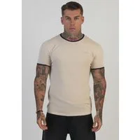 Siksilk T-Shirt SikSilk Herren Ringer T-Shirt