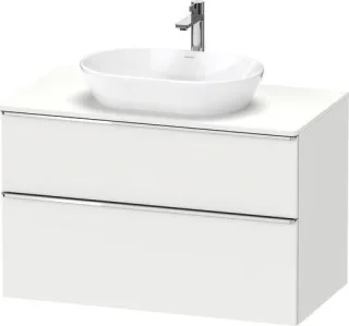 Duravit D-Neo Konsolenwaschtischunterbau wandhängend Weiß Matt 1000x550x664 mm - DE4968010180000 DE4968010180000