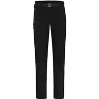 Bergson Outdoorhose HYDRYS Damen Wanderhose, vielseitig, pflegeleicht, Normalgrößen, schwarz