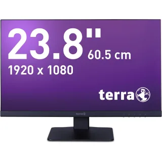 TERRA LCD/LED 2448W V4 IPS (23,8") schwarz HDMI/DP/USB-C | 3030261 | Flachbildschirm (TFT/LCD) - 60,5 cm