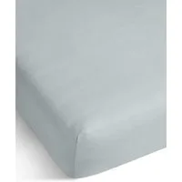 Aspero Spannbettlaken Spannbetttuch, Interlock, Gummizug: rundum, Kühlendes Bettlaken aus 100 % weicher Bambusfaser und 35 cm Steghöhe